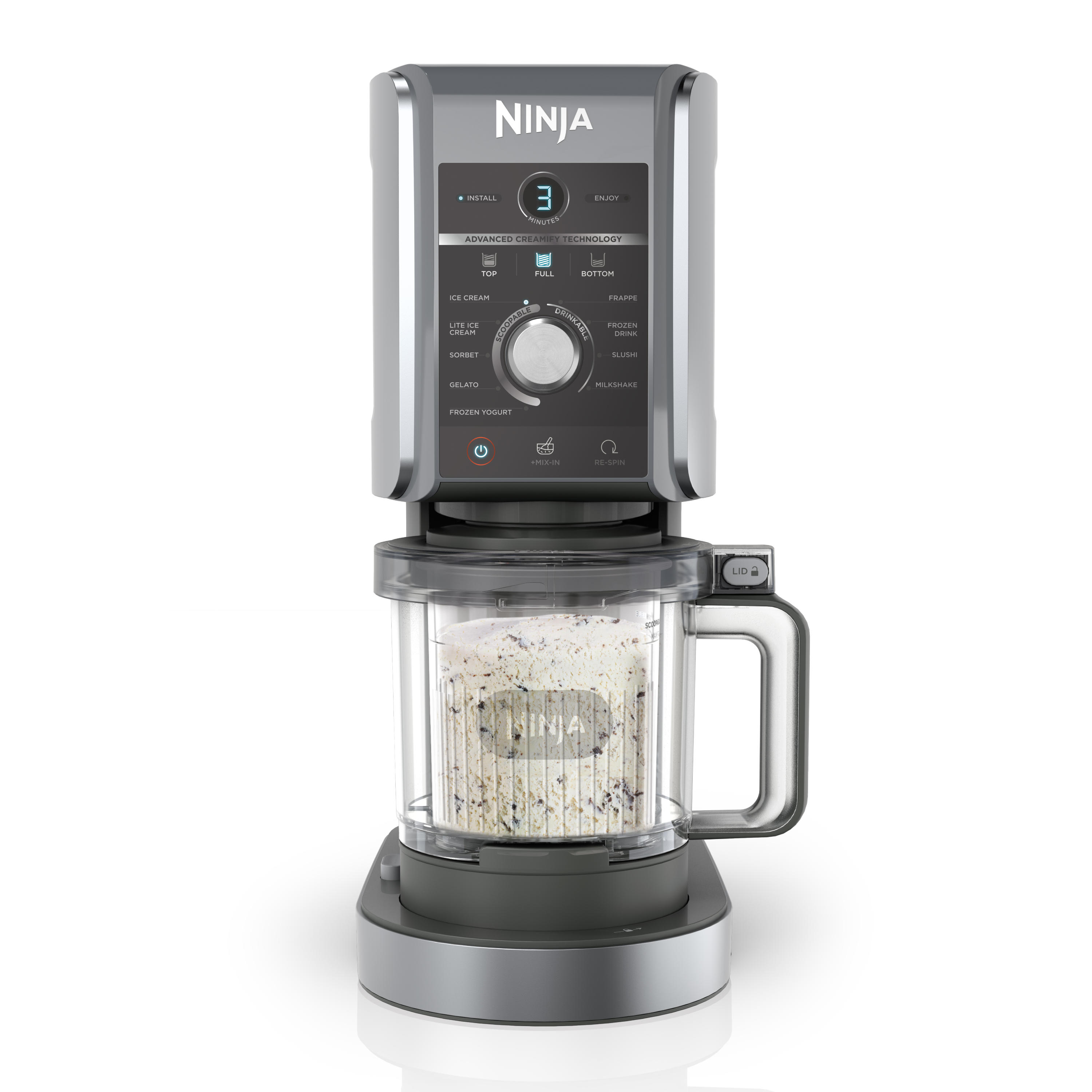 2026 Ninja® CREAMi® Deluxe – Eis, Sorbet, Gelato und mehr einfach zu Hause zubereiten. Individuell, lecker und vielseitig!