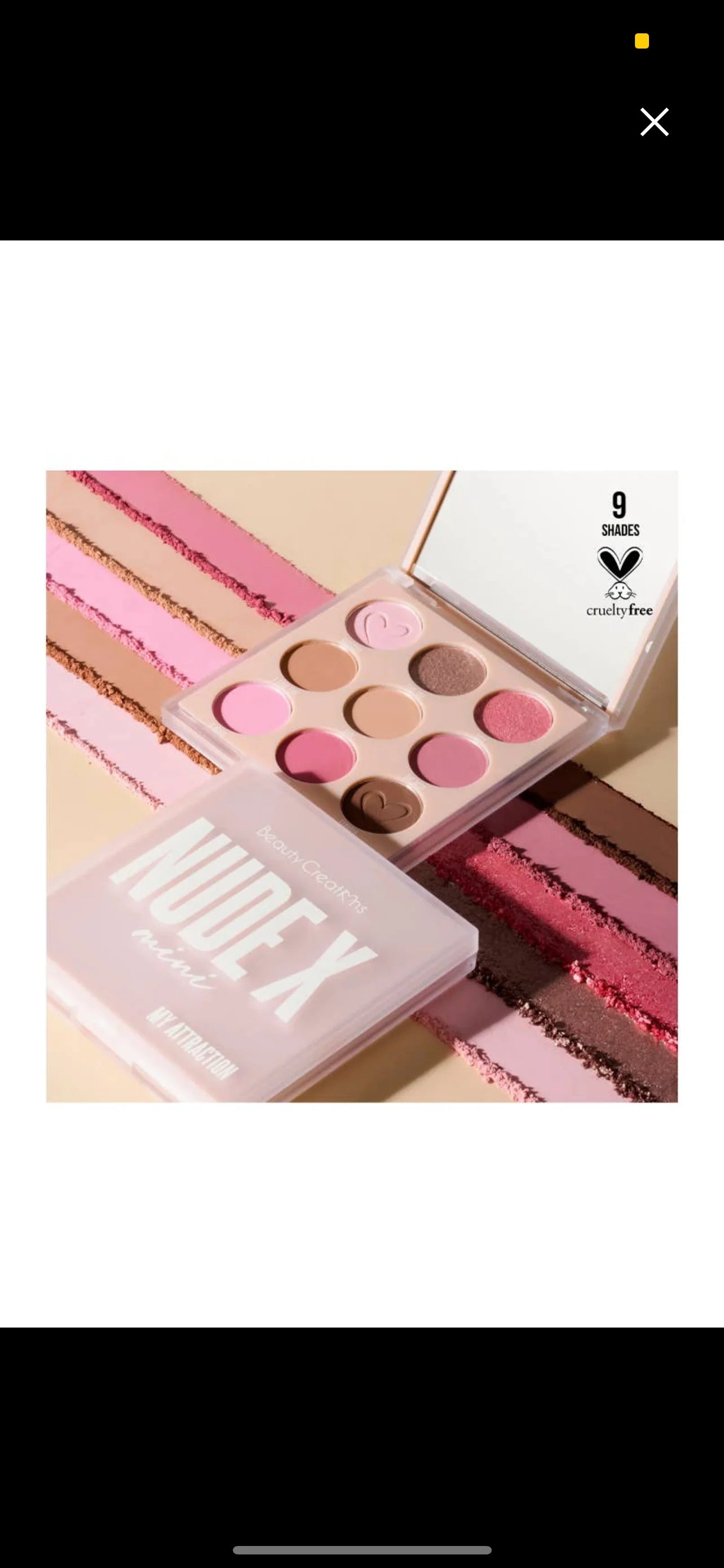 2026 Nude collection - Palette Nude X Beauty Creation - My Attraction