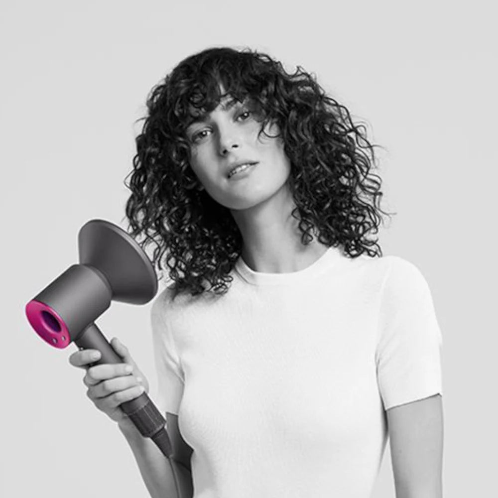 2026 2025 Sèche-Cheveux Dyson Supersonic™ HD07 Reconditionné (Excellent) avec Garantie Dyson – Couleur Fer + Fuchsia