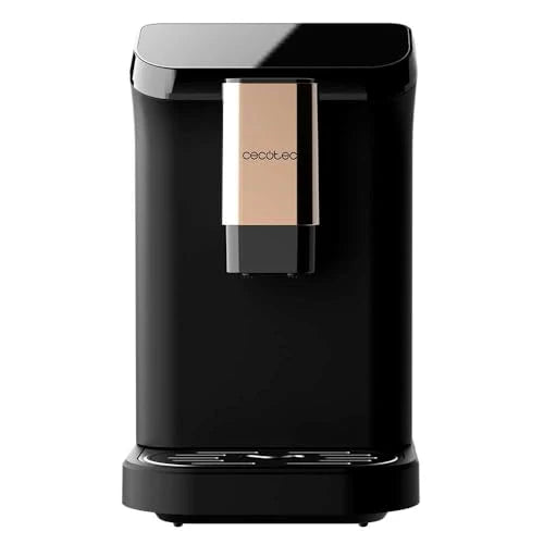 2026 2025 Machine à café entièrement automatique Cecotec Cremmaet Macchia Black Rose – 1350 W, Thermobloc, Pompe à 19 Bars, Système Plug&Play, Réservoir à café avec moulin intégré, Nettoyage automatique