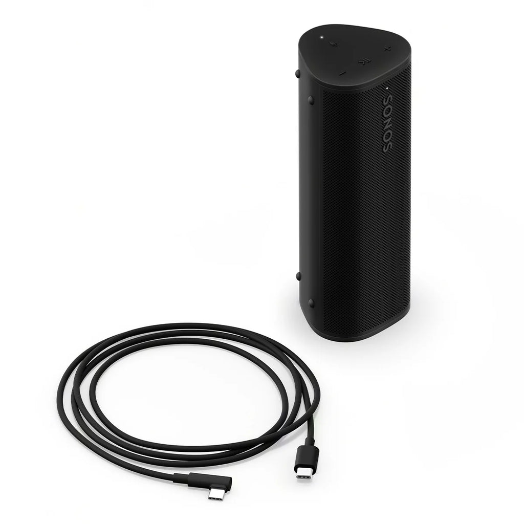 2026 2025 Pack Portable Sonos – Move 2 et Roam 2 (Noir) : Enceintes Portables Wi-Fi et Bluetooth, Étanches, Autonomie Longue Durée, Son Stéréo Puissant