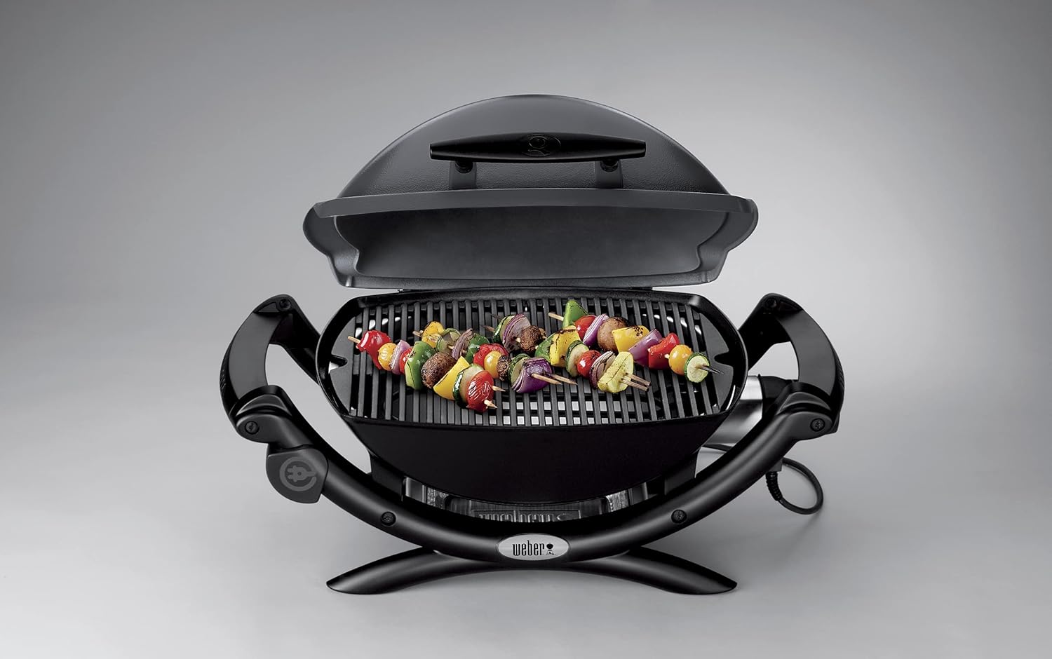 2026 2025 Weber Q1400 – Barbecue Électrique Portable, Surface 43x32 cm, Grille Fonte Émaillée, Édition Limitée