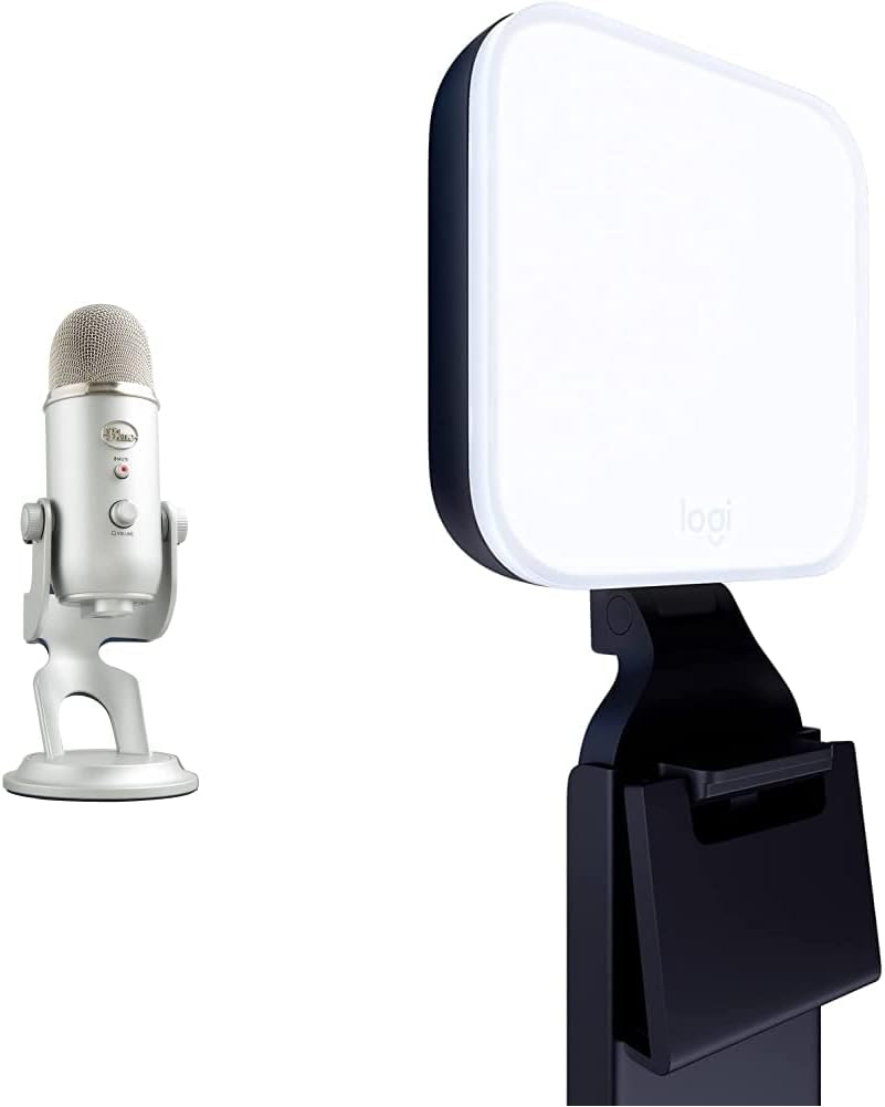 2026 2025 Logitech for Creators Microphone USB Blue Yeti (Noir)