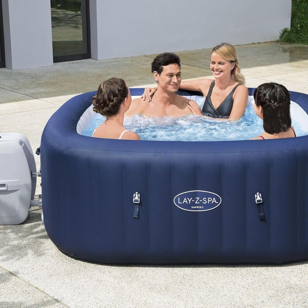 2026 Spa gonflable rond BESTWAY Lay-Z-Spa® Miami Airjet™ 2 - 4 personnes