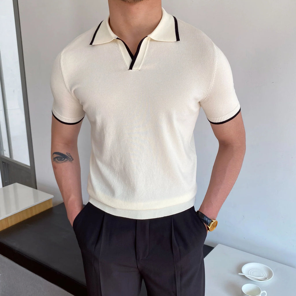 2026 Men's Casual Cotton Polo Shirt Comfortable Summer Everyday Wear Style