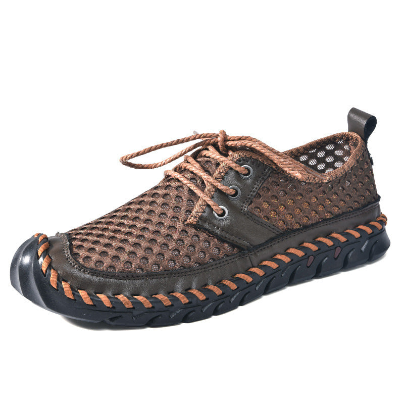 Men's Lightweight Slip On Sports Plus Size Trainers Tide Creek Shoes - LAKD London
