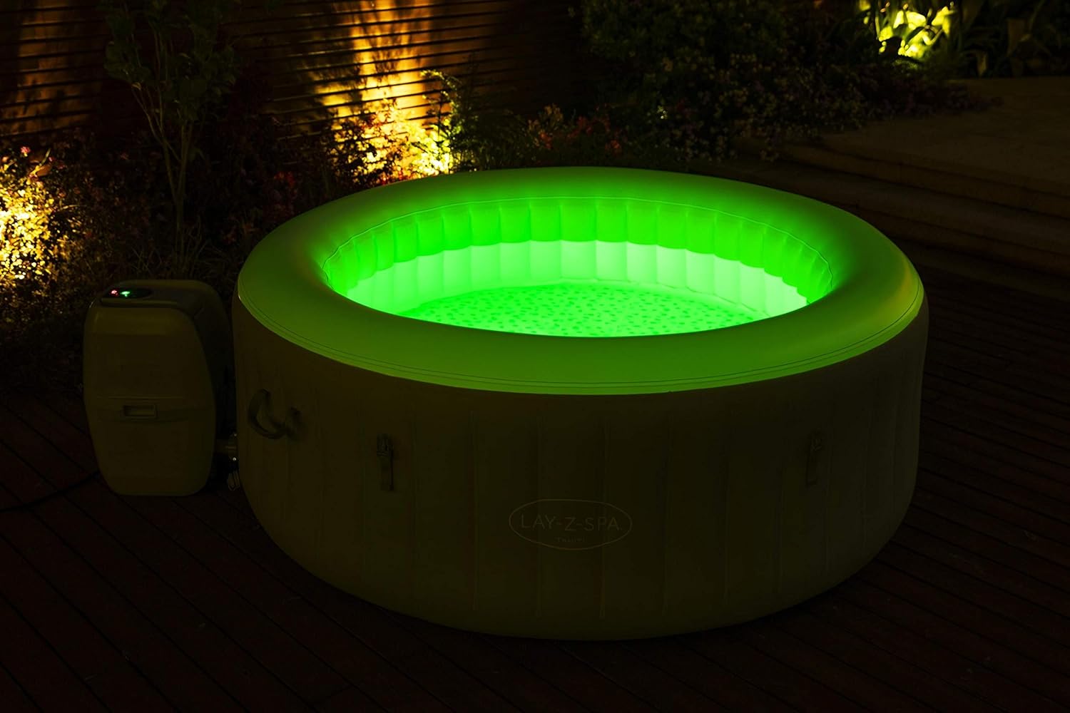 2026 Spa gonflable rond BESTWAY Lay-Z-Spa® Miami Airjet™ 2 - 4 personnes