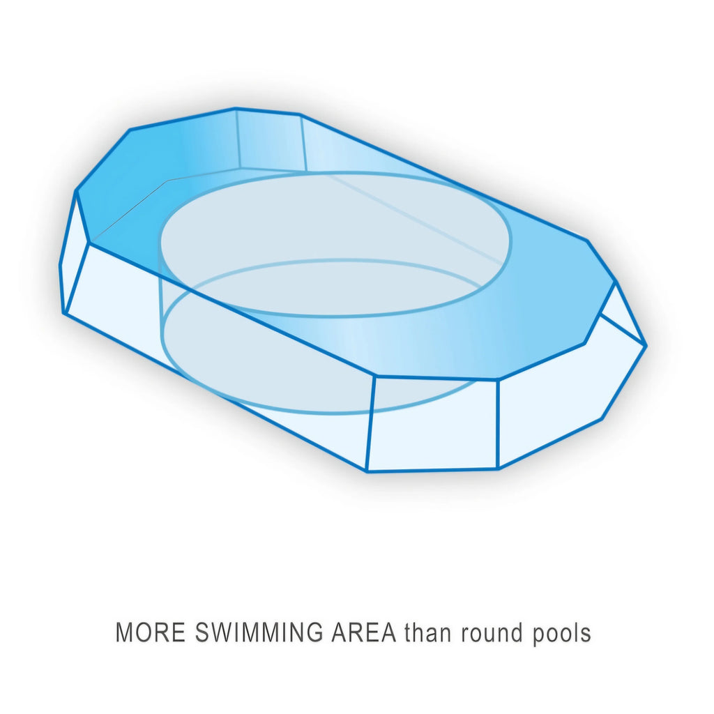 2026 2025 Intex Prism Frame Ovale – Piscine Hors-sol 6,1 x 3,05 m, Cadre Acier Robuste, Pompe et Échelle Incluses, Édition Limitée