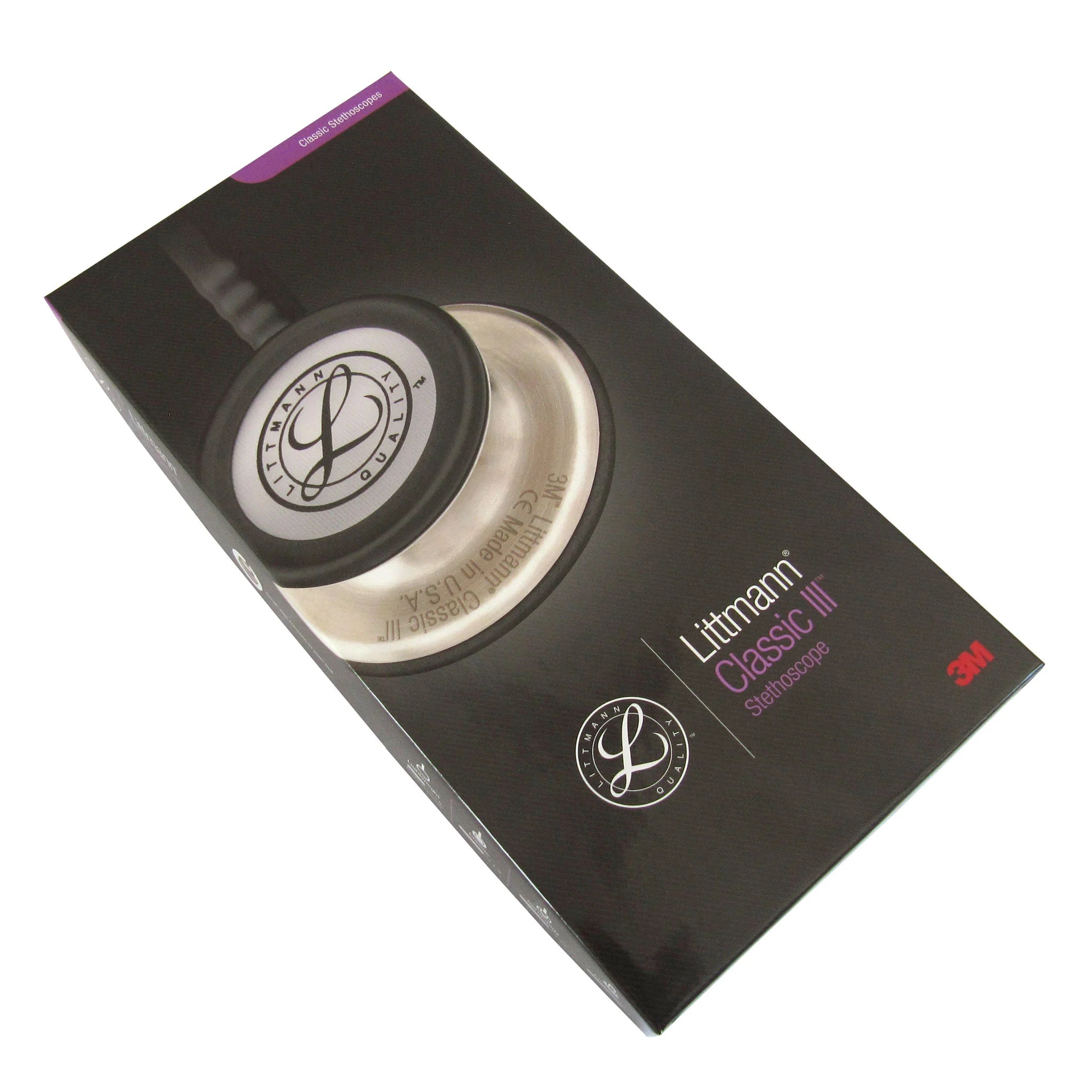 2026 2025 Stéthoscope Littmann Classic III Surveillance : Raspberry Rainbow 5806