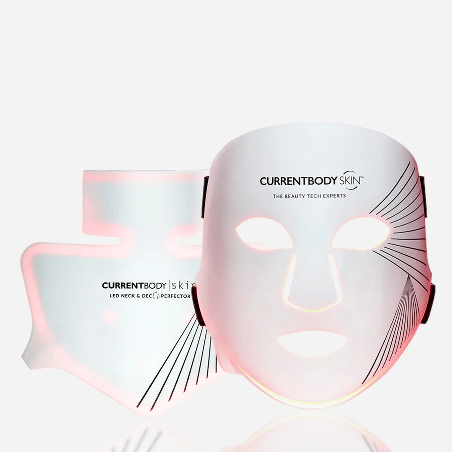 2026 2025 CurrentBody Skin LED Red – Masque Visage Anti-Âge Rouge & Infrarouge 2 Longueurs d’Onde – Édition Limitée