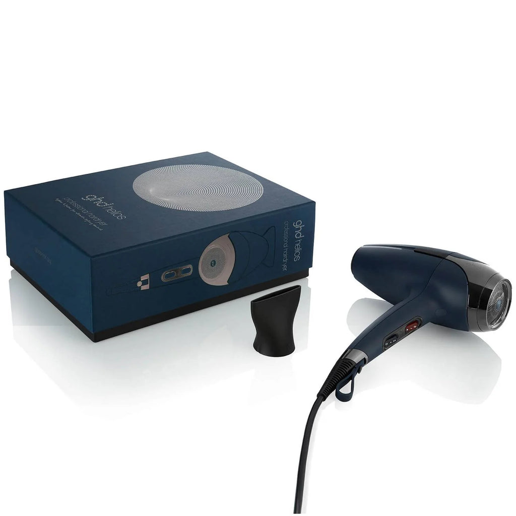 2026 2025 Sèche-Cheveux ghd Helios Bleu Encre – Haute Performance, Brillance 30% en Plus et Coiffage Ultra-Rapide