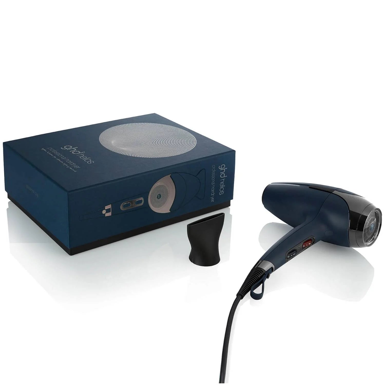 2026 2025 Sèche-Cheveux ghd Helios Bleu Encre – Haute Performance, Brillance 30% en Plus et Coiffage Ultra-Rapide