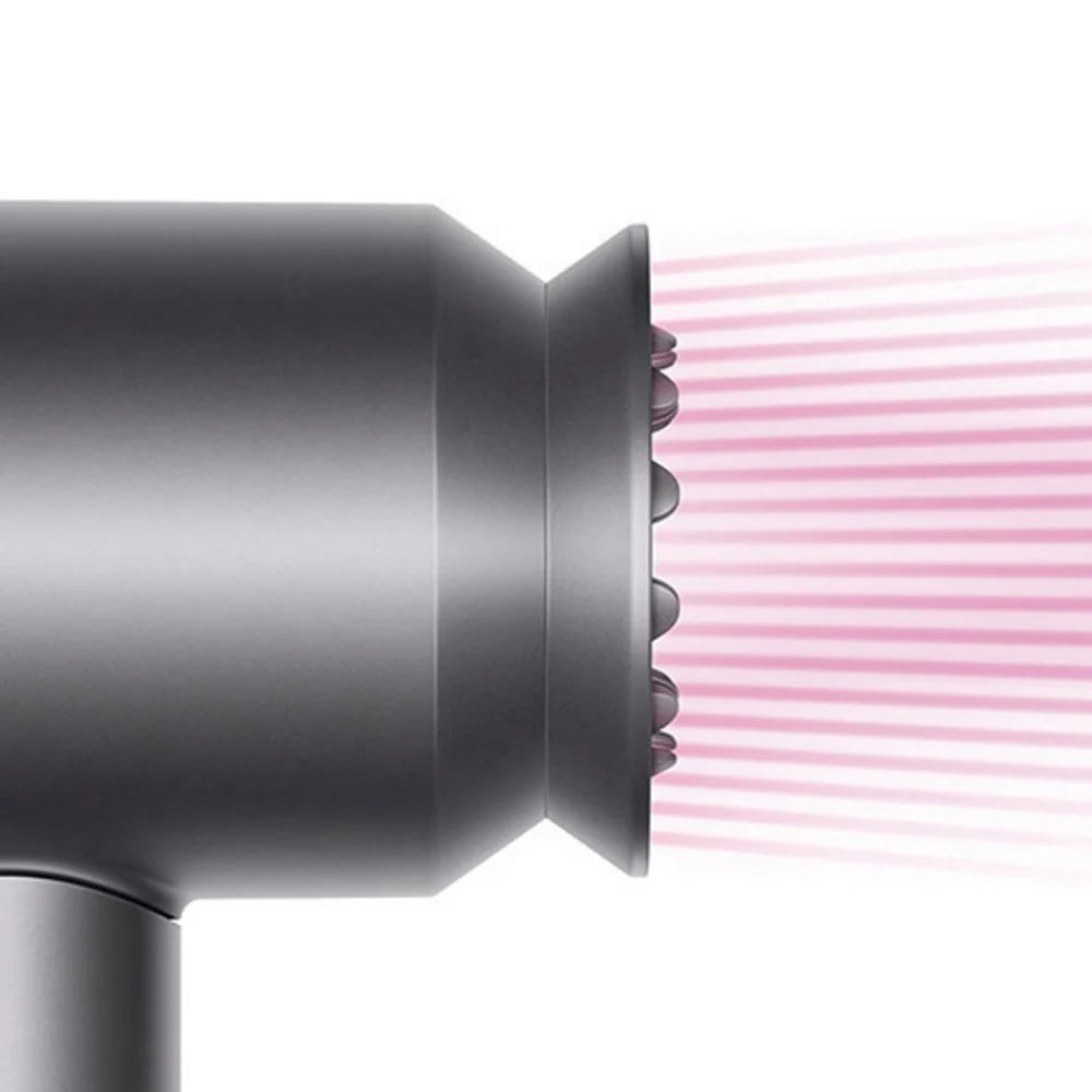 2026 2025 Sèche-Cheveux Dyson Supersonic™ HD07 Reconditionné (Excellent) avec Garantie Dyson – Couleur Fer + Fuchsia