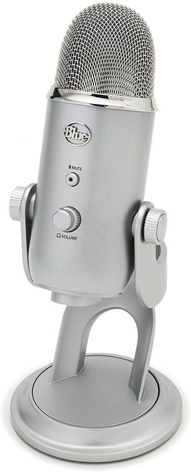 2026 2025 Logitech for Creators Microphone USB Blue Yeti (Noir)