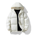 Veste douillet hiver à capuche en coton chaud confort pour homme