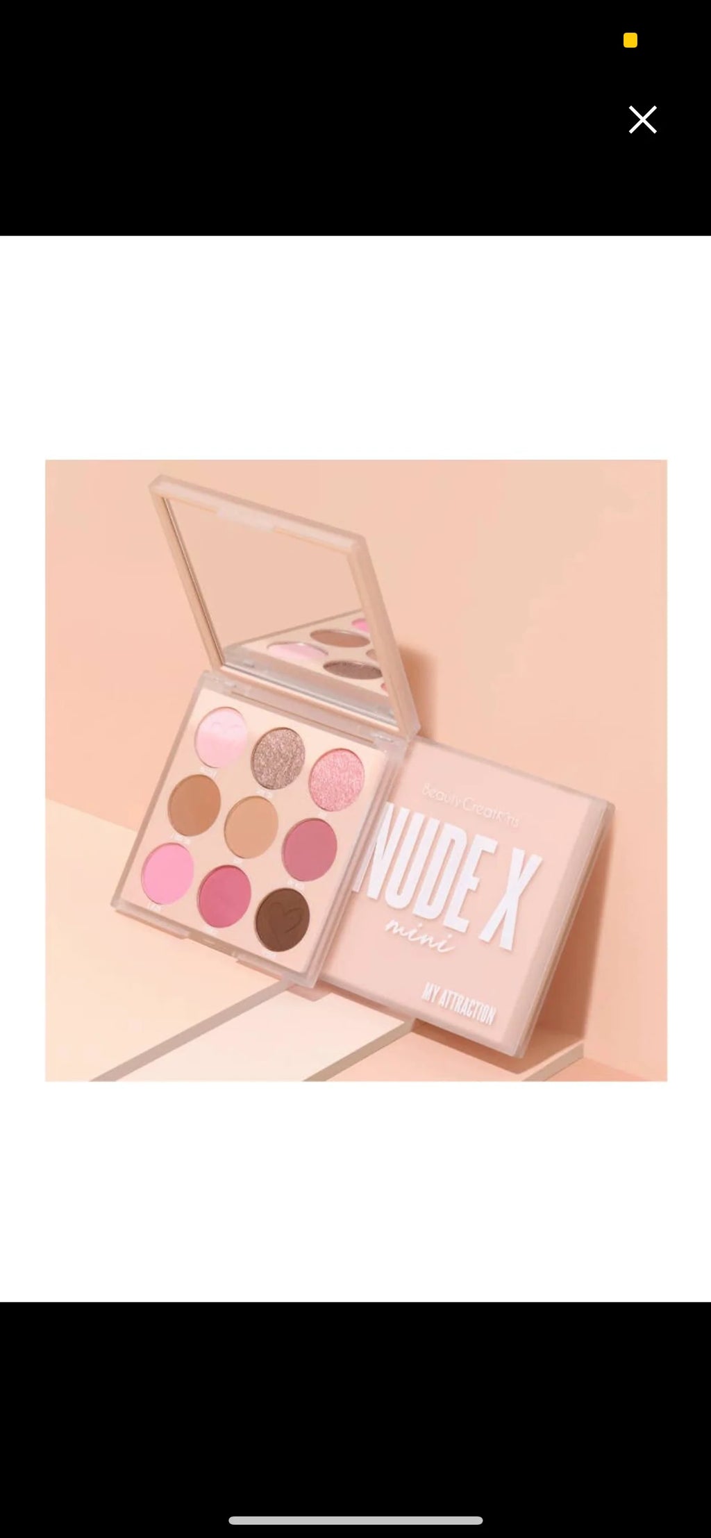 2026 Nude collection - Palette Nude X Beauty Creation - My Attraction