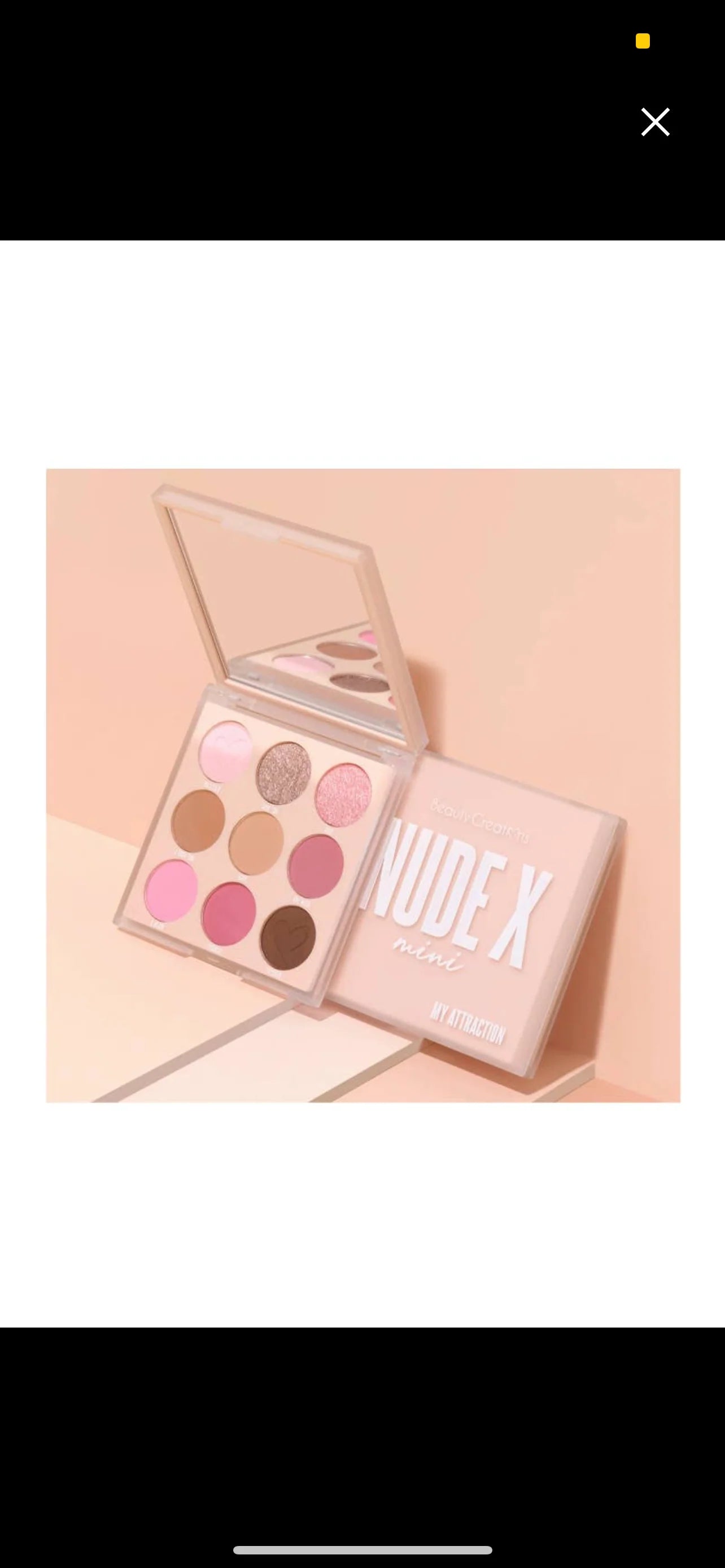 2026 Nude collection - Palette Nude X Beauty Creation - My Attraction