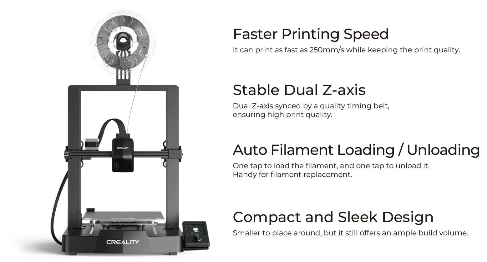 2026 2025 Imprimante 3D Ender-3 V3 SE – Imprimante FDM de haute précision avec volume d’impression 220 x 220 x 250 mm, facile à utiliser, idéale pour débutants et utilisateurs expérimentés