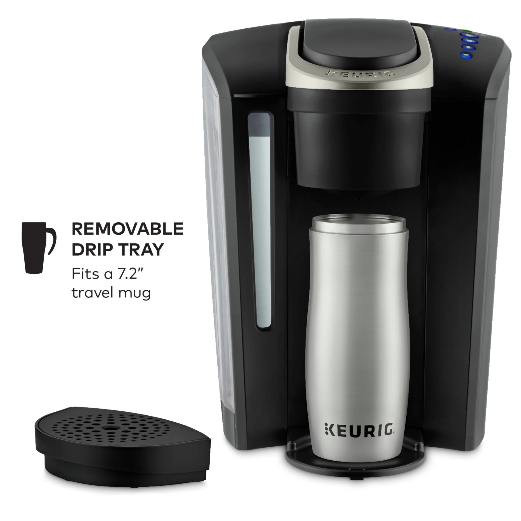 2026 2025 Keurig K-Select Machine à Café à Dosettes K-Cup à Service Unique – Édition Vintage Rouge, Grand Réservoir et Fonction Strong Brew pour un Café Plus Intense