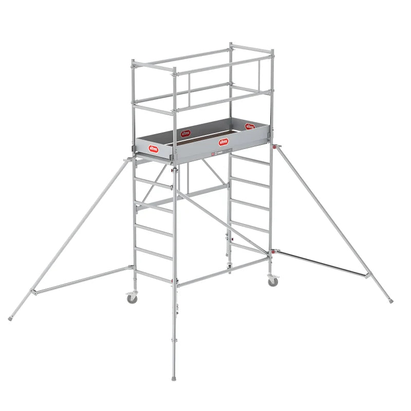 2026 chafaudage tlescopique 7,80m Aluminium - dmontable chafaudage mobile -