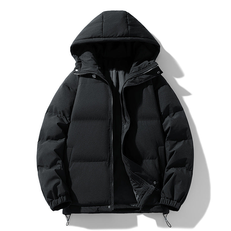 Veste à capuche en coton rembourré chaud hiver confort pour homme
