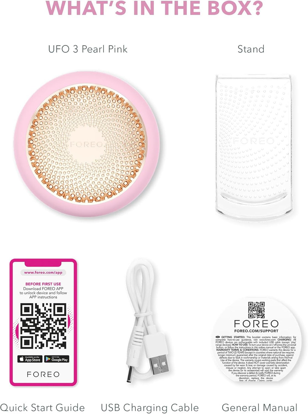 2026 2025 FOREO UFO 3 – Masque Visage Intelligent 5-en-1 avec LED, Thermothérapie, Cryothérapie et Massage T-Sonic – Édition Limitée Anti-Âge