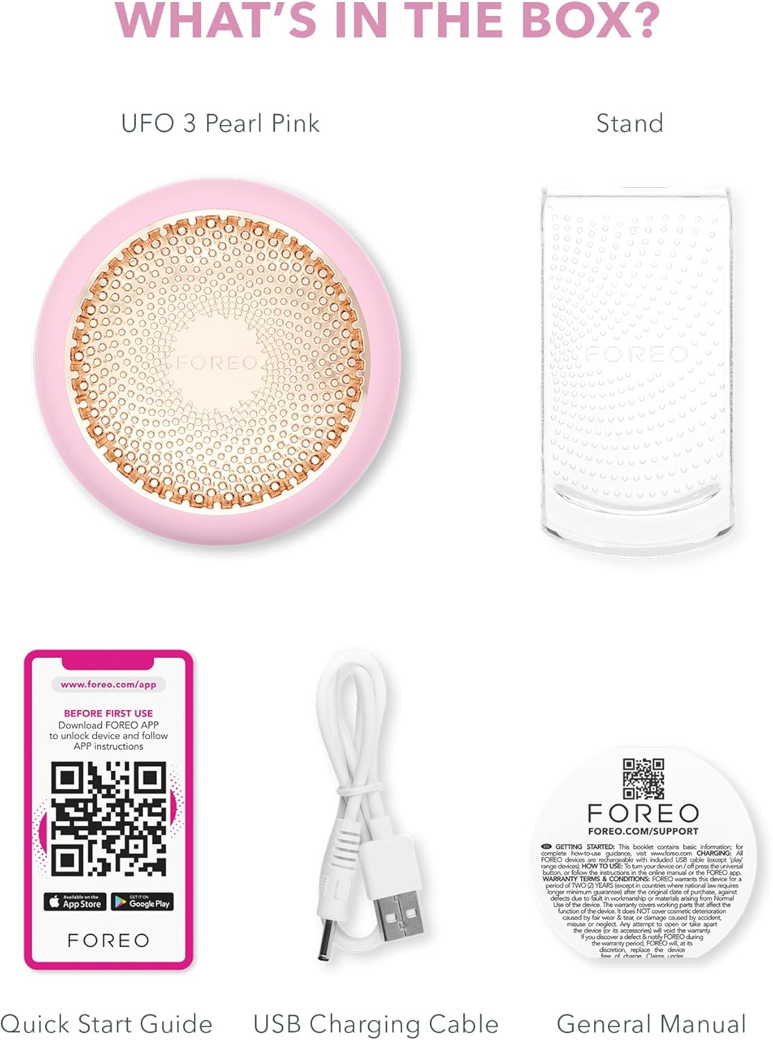 2026 2025 FOREO UFO 3 – Masque Visage Intelligent 5-en-1 avec LED, Thermothérapie, Cryothérapie et Massage T-Sonic – Édition Limitée Anti-Âge