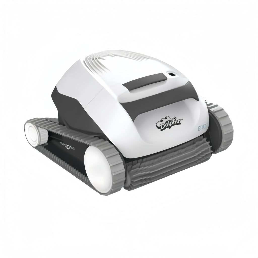 2026 2025 Dolphin E10 – Robot Nettoyeur de Piscine Léger et Compact pour Piscines Hors-Sol