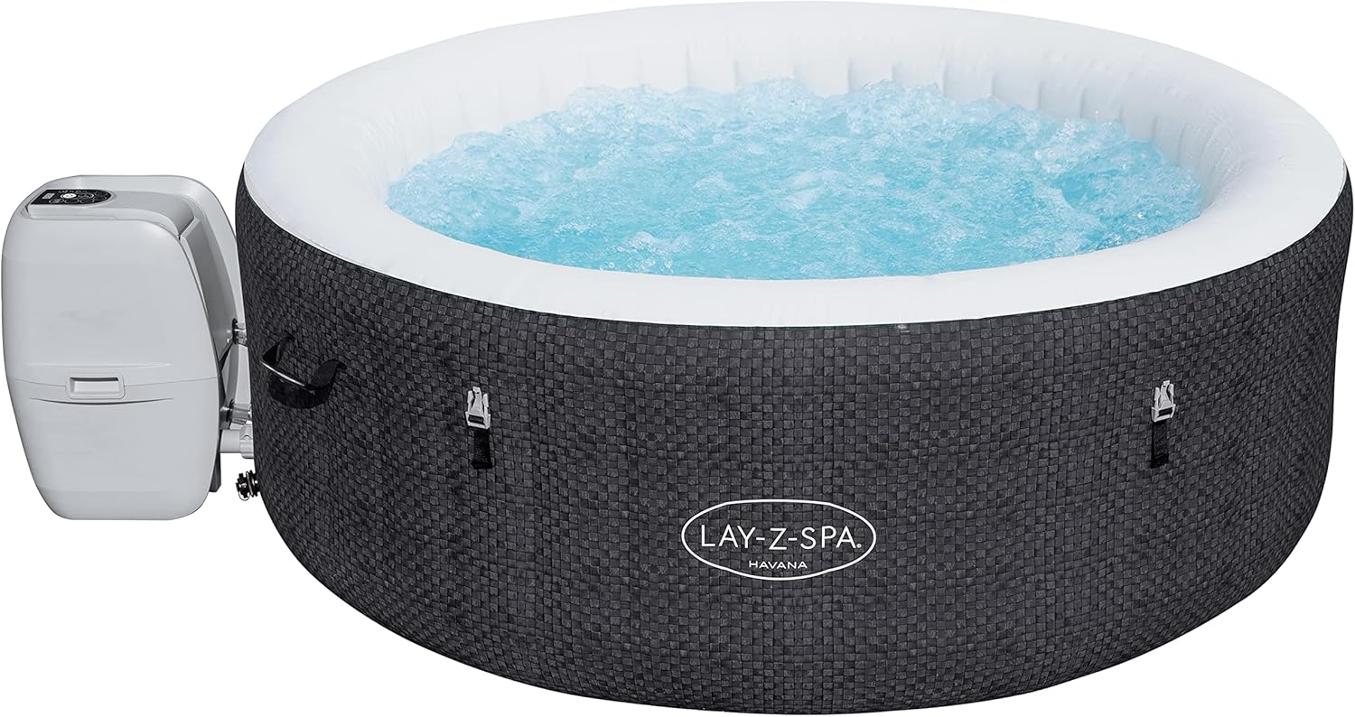 2026 Spa gonflable rond BESTWAY Lay-Z-Spa® Miami Airjet™ 2 - 4 personnes