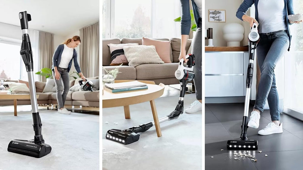 2026 2025 Bosch Unlimited 7 BCS711XXL Aspirateur sans fil 18 V 0,3 L 82 dB Blanc