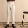 Pantalon taille haute droit classique style classique chic élégance pour homme