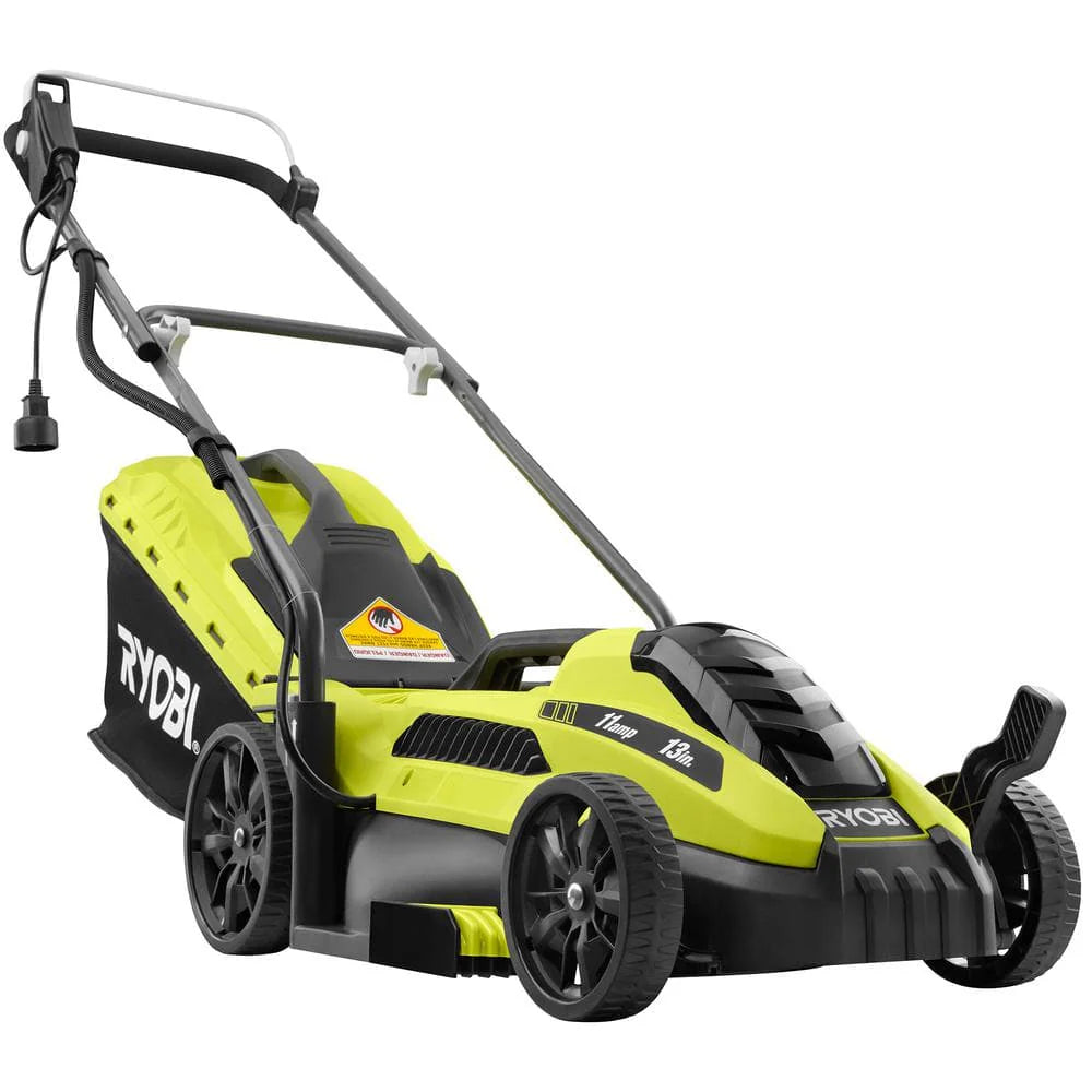 2026 2025 Tondeuse électrique Ryobi 13 pouces 11 Ampères à pousser filaire – Modèle LM177