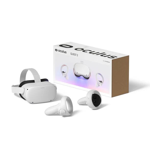 2026 2025 Casque VR Tout-en-Un Oculus Quest 2 – Stockage 128 Go ou 256 Go – Expérience Immersive, Contrôleurs Touch, Graphismes Haute Résolution et Audio 3D