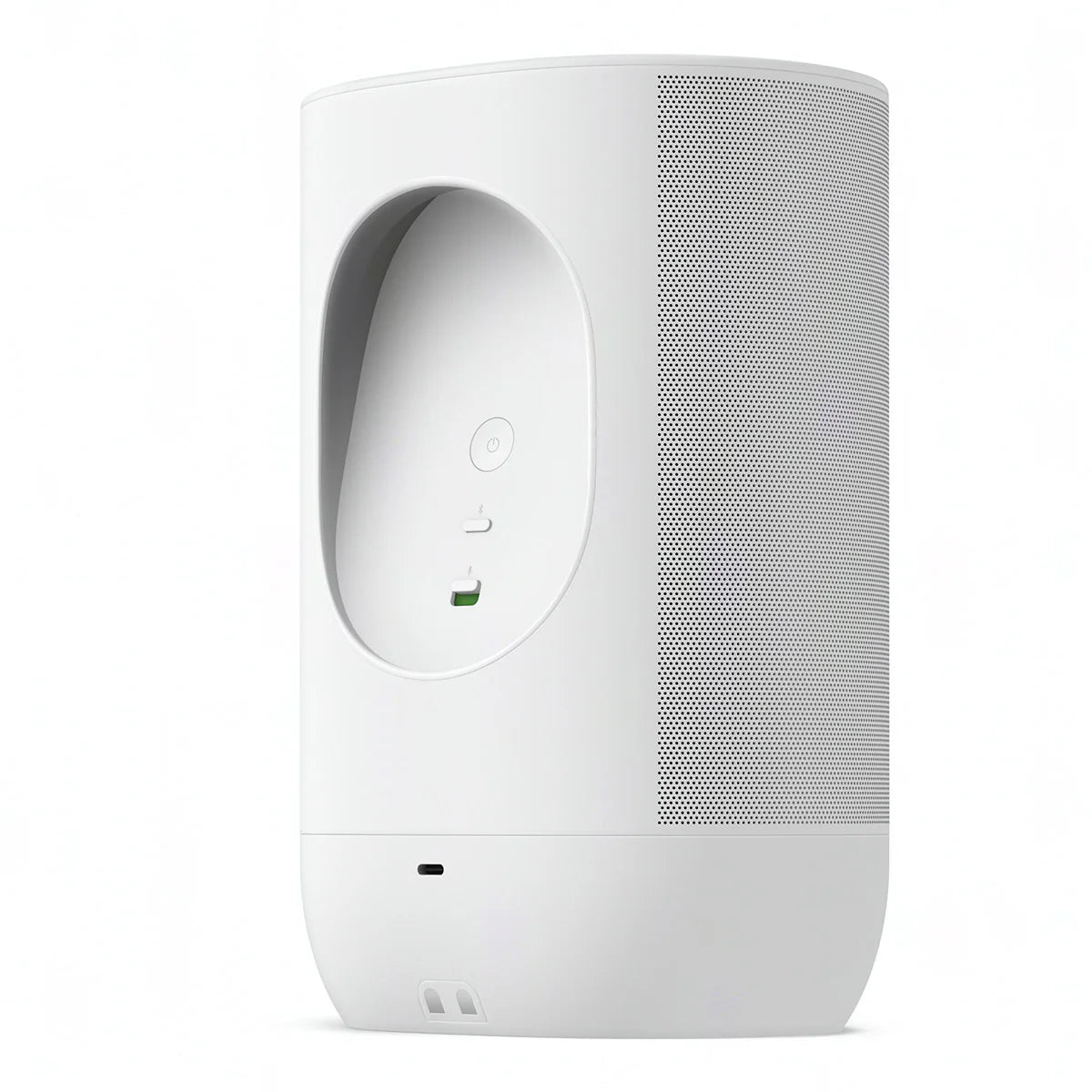 2026 2025 Sonos Move 2 – Enceinte Portable Intelligente Blanche avec Batterie 24 Heures, Bluetooth et Wi-Fi, Résistante à l’Eau, Son Stéréo Puissant et Commande Vocale