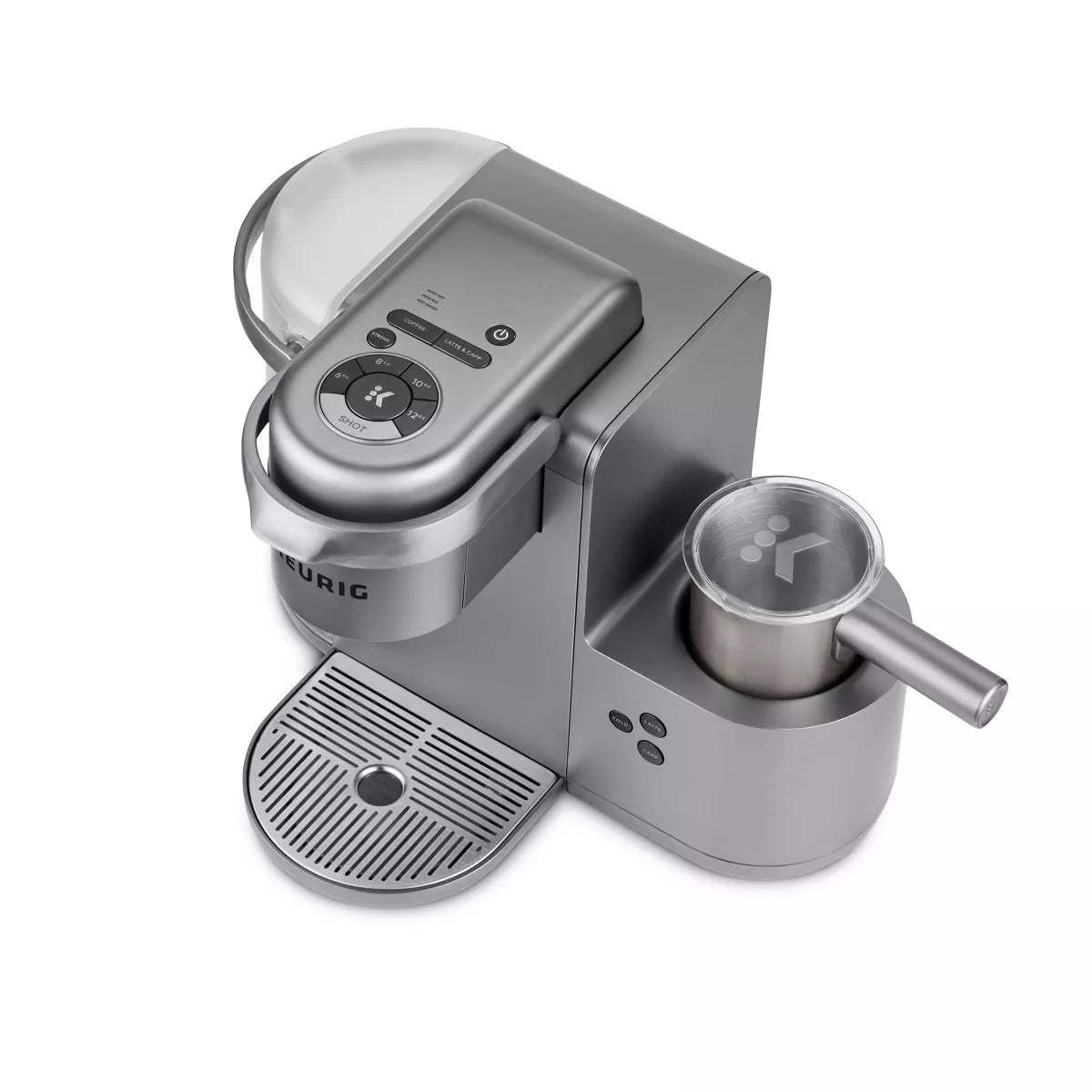 2026 2025 Keurig K-Café Édition Spéciale – Machine à Café à Dosettes K-Cup pour Café, Latte et Cappuccino, Finition Nickel