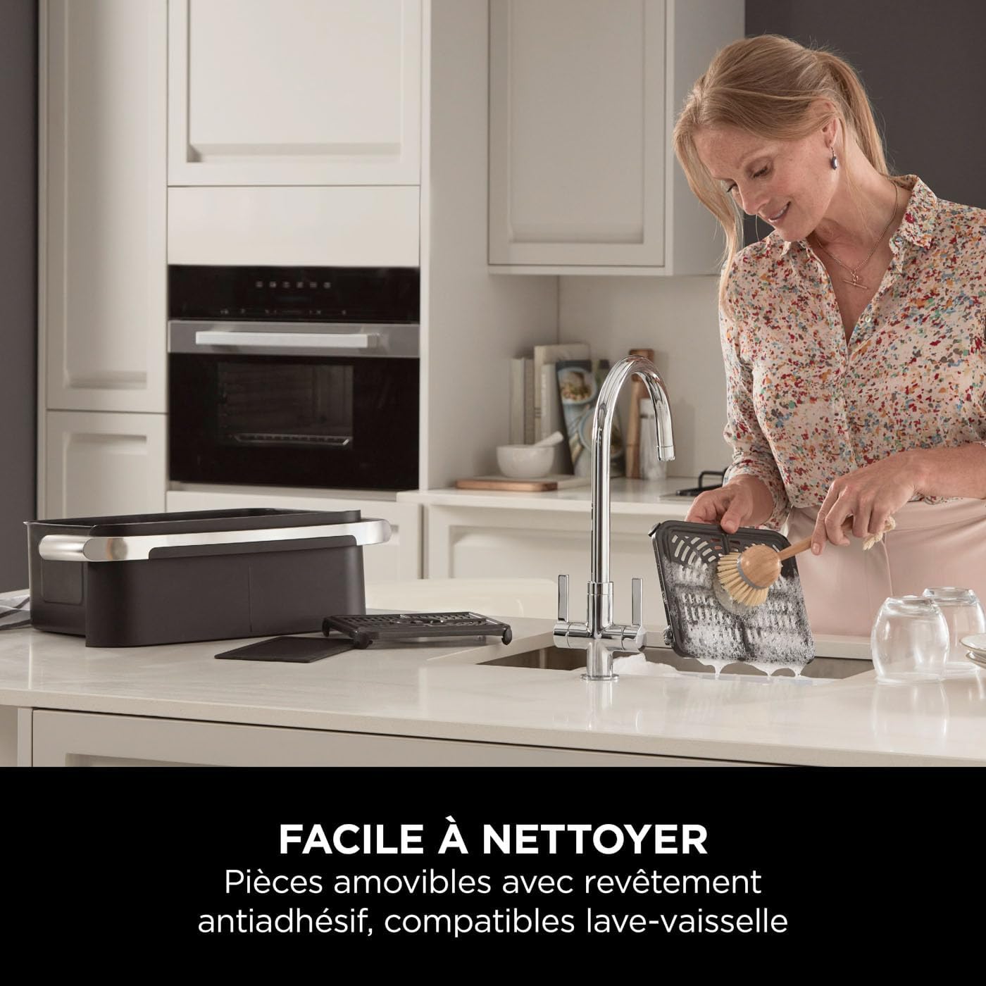 2026 2025 NINJA Foodi AF500EU – Friteuse à Air Chaud FlexDrawer 10,4 L, Double Zone avec Séparateur Amovible, 7 Fonctions de Cuisson – Édition Limitée Haute Performance