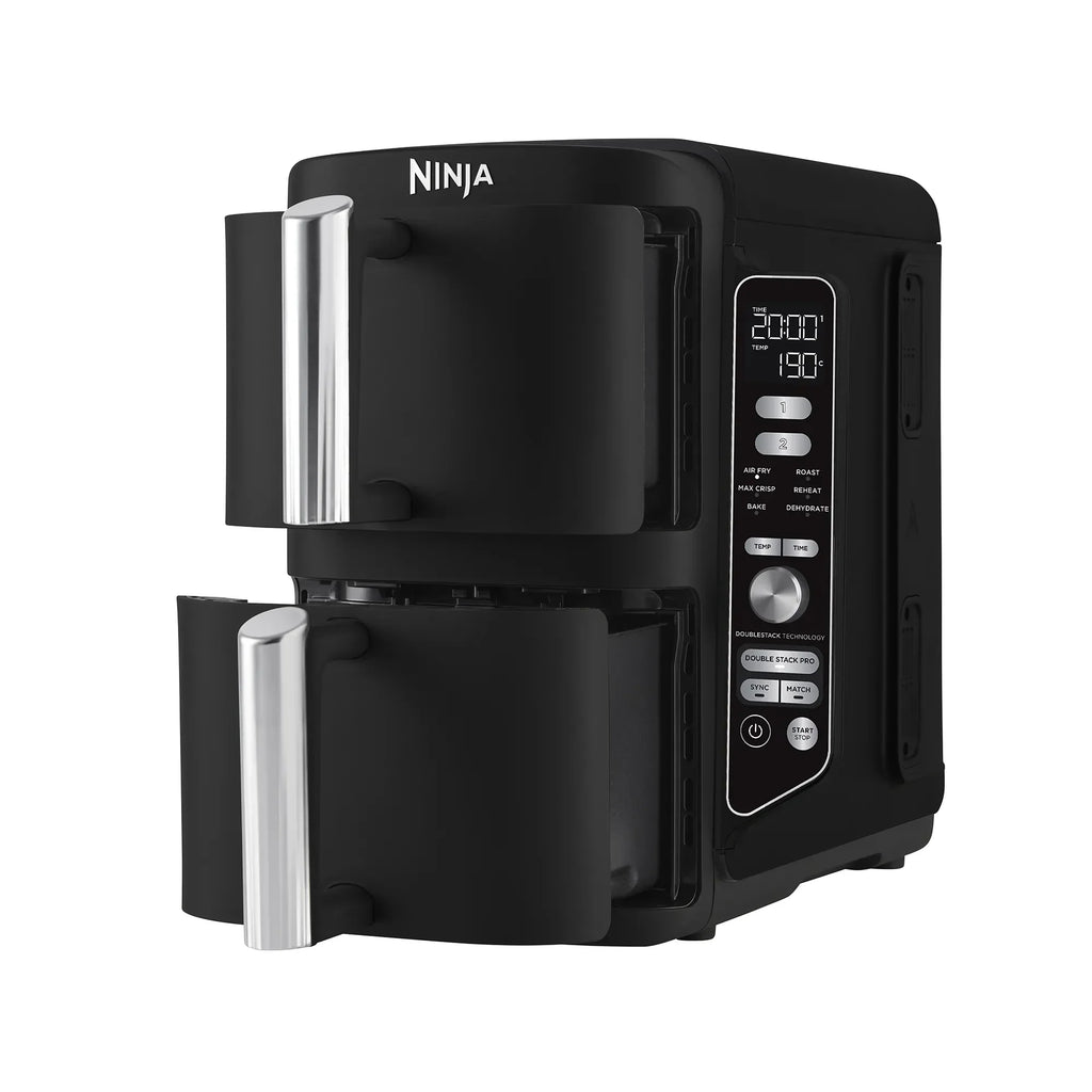 2026 2025 Friteuse à Air Ninja DoubleStack XXXL 9,5 L à 2 Tiroirs