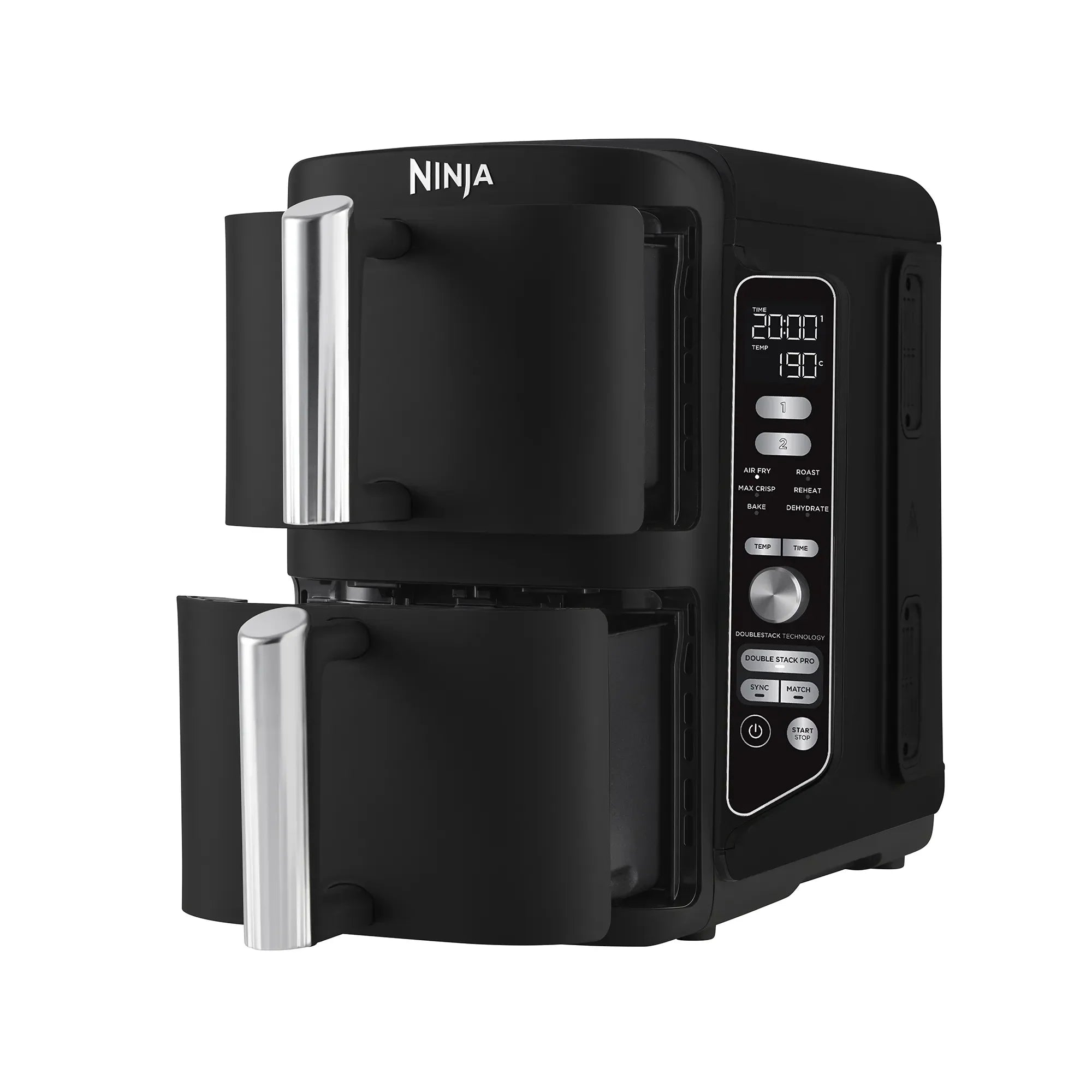 2026 2025 Friteuse à Air Ninja DoubleStack XXXL 9,5 L à 2 Tiroirs