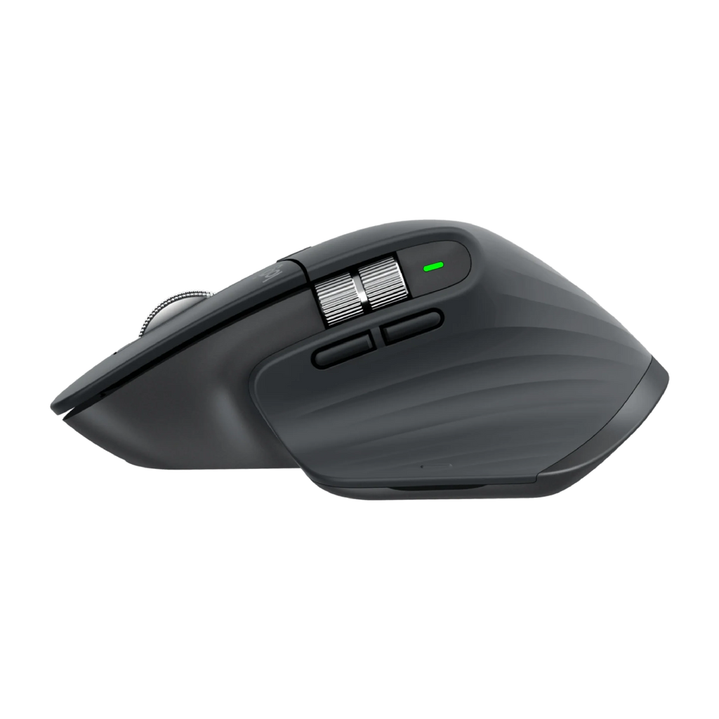 2026 2025 Logitech Souris sans fil MX Master 3S Performance — Graphite, précision avancée, clics silencieux et défilement MagSpeed
