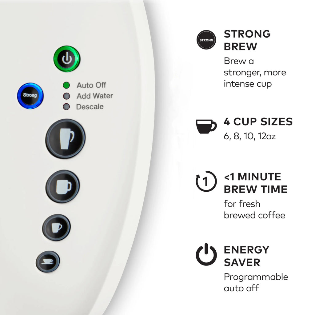 2026 2025 Keurig K-Select Machine à Café à Dosettes K-Cup à Service Unique – Édition Vintage Rouge, Grand Réservoir et Fonction Strong Brew pour un Café Plus Intense