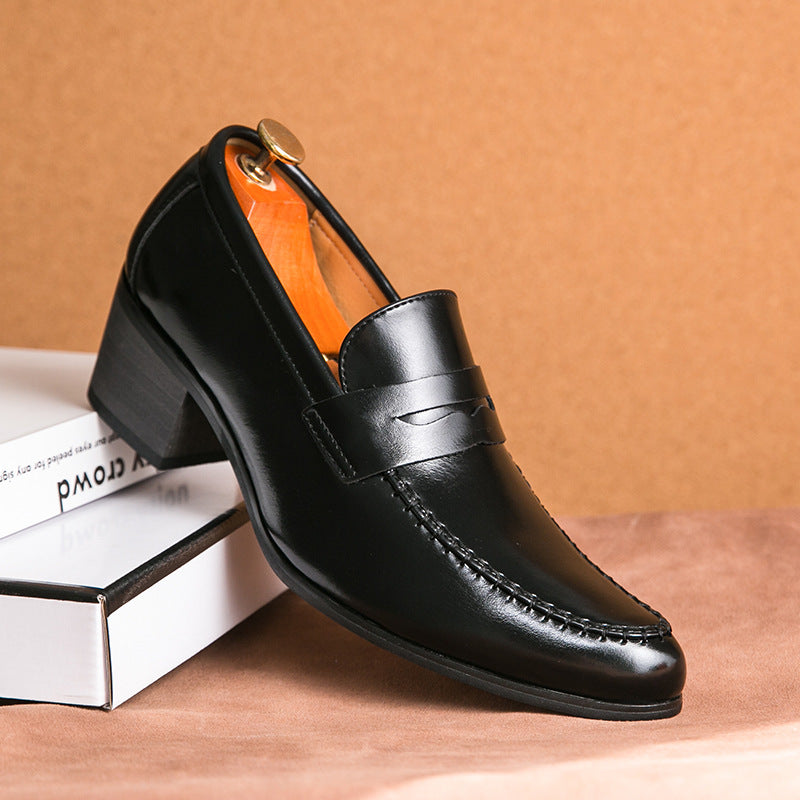 Men's Premium Cowhide Leather Dress Shoes Smart Casual Style Wear - LAKD London