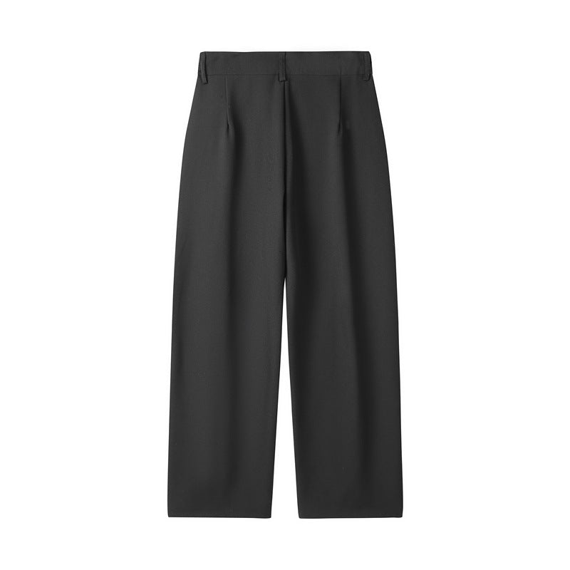 Pantalon polyvalent coupe ample droit décontracté fluide pour homme