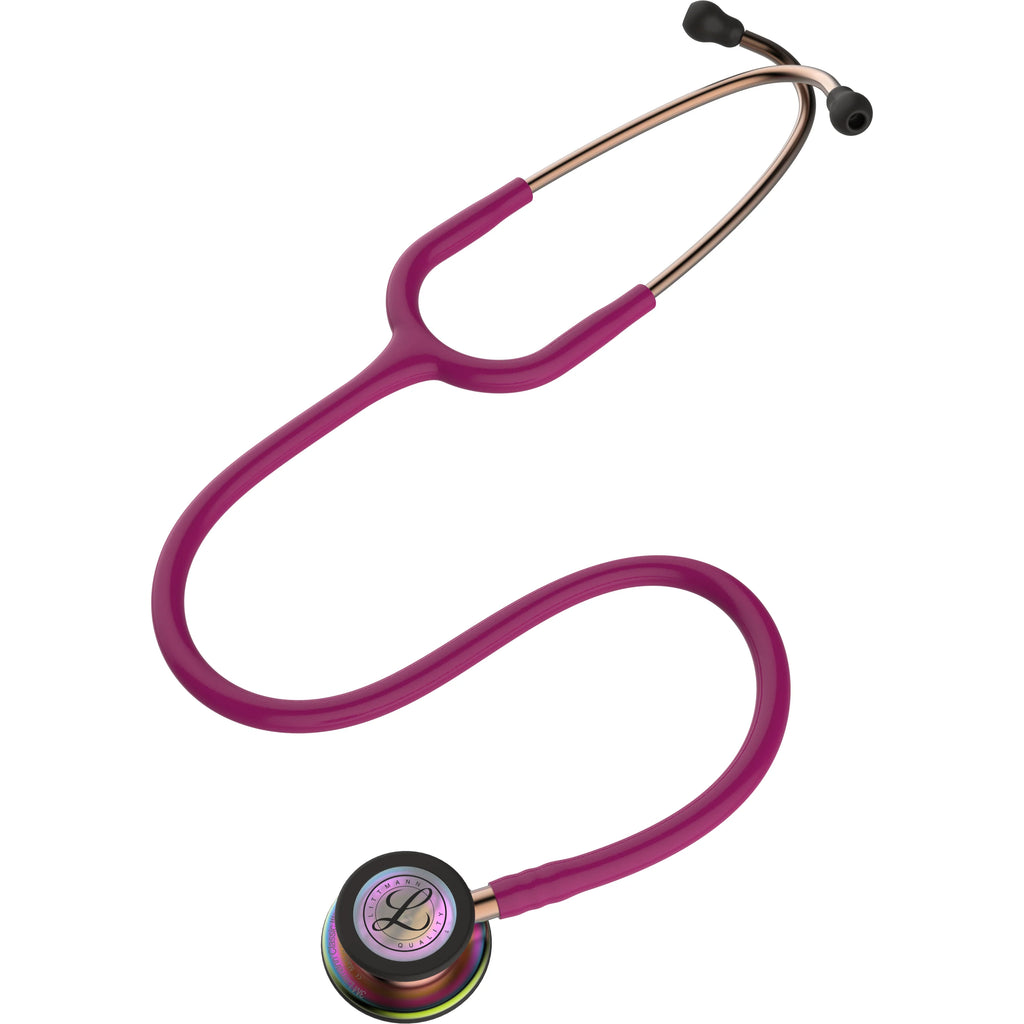 2026 2025 Stéthoscope Littmann Classic III Surveillance : Raspberry Rainbow 5806