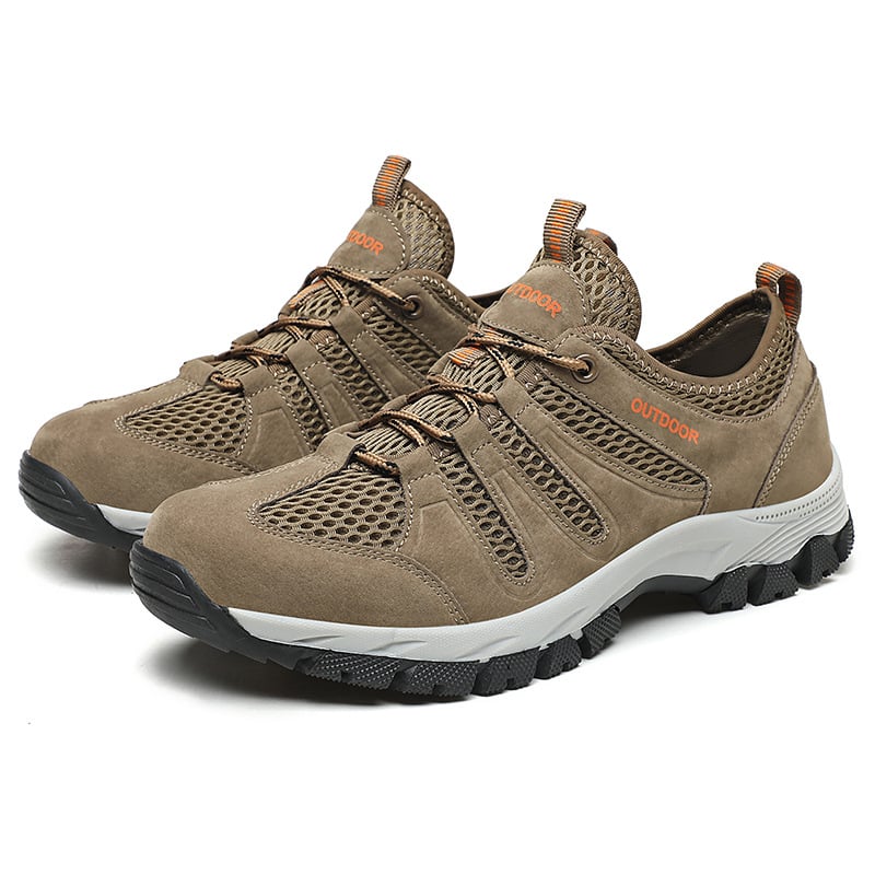 Chaussures de running léger respirant daim décontracté sport pour homme