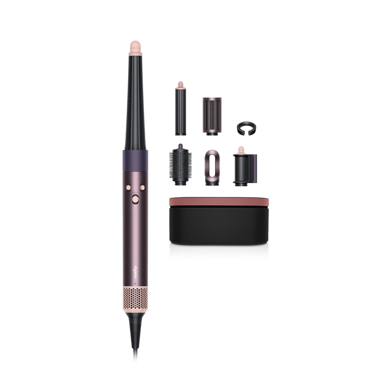 2026 2025 Dyson Airwrap i.d.™ Multi-Styler et Sèche-Cheveux – Édition Limitée Jasper Plum pour Cheveux Longs à Ondulés