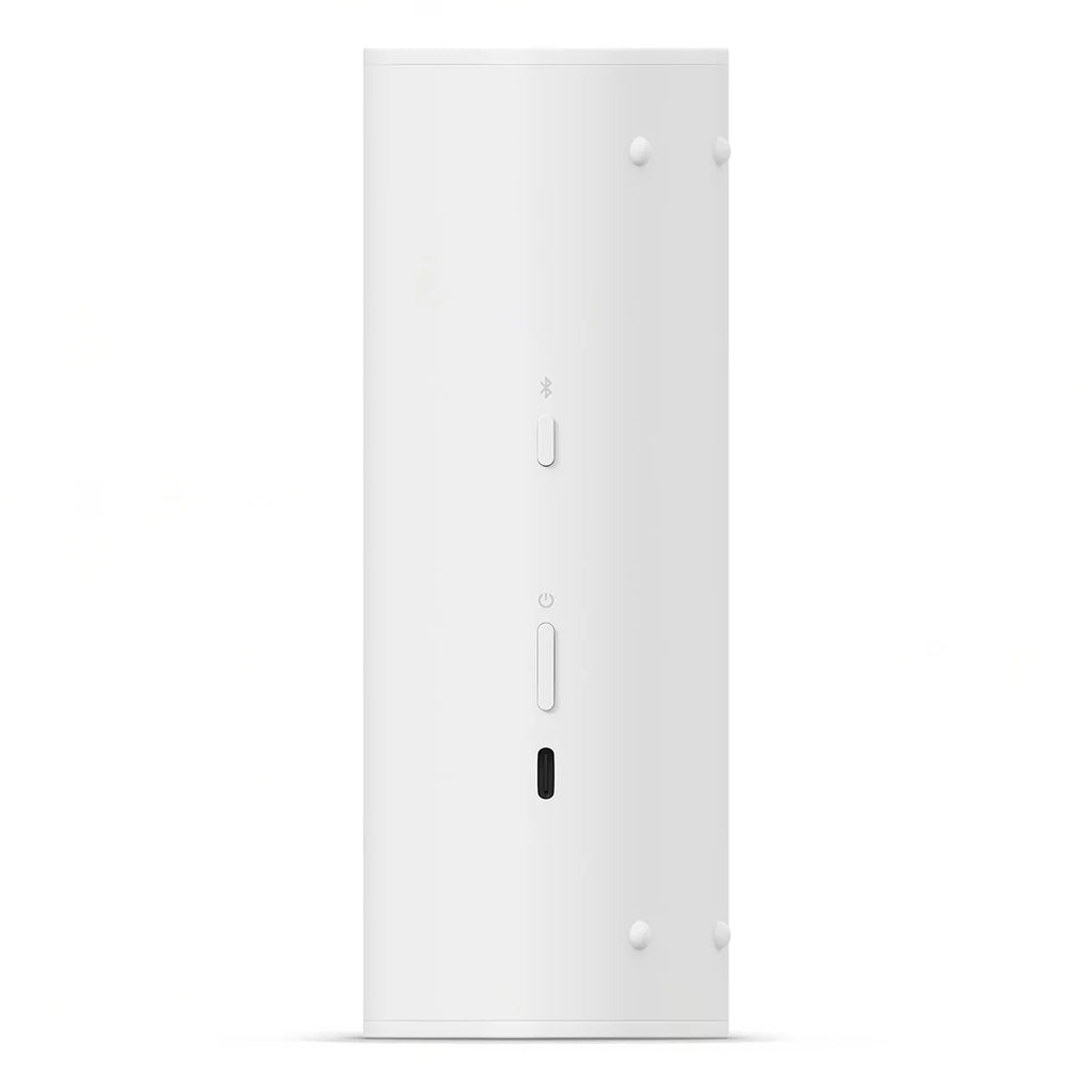 2026 2025 Sonos Roam 2 – Enceinte Portable Bluetooth Blanche, Étanche IP67, Batterie 10 Heures, Wi-Fi et Bluetooth, Son Puissant et Polyvalent