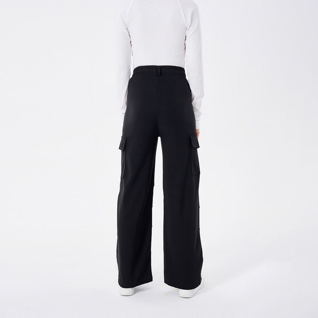Women's Luxury Wide Leg Pants Casual Relaxed Fit - LAKD London