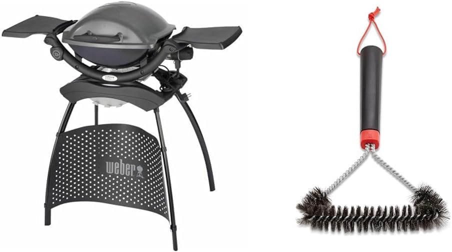 2026 2025 Weber Q1400 – Barbecue Électrique Portable 2.2 kW, Grille Fonte Émaillée, Édition Limitée