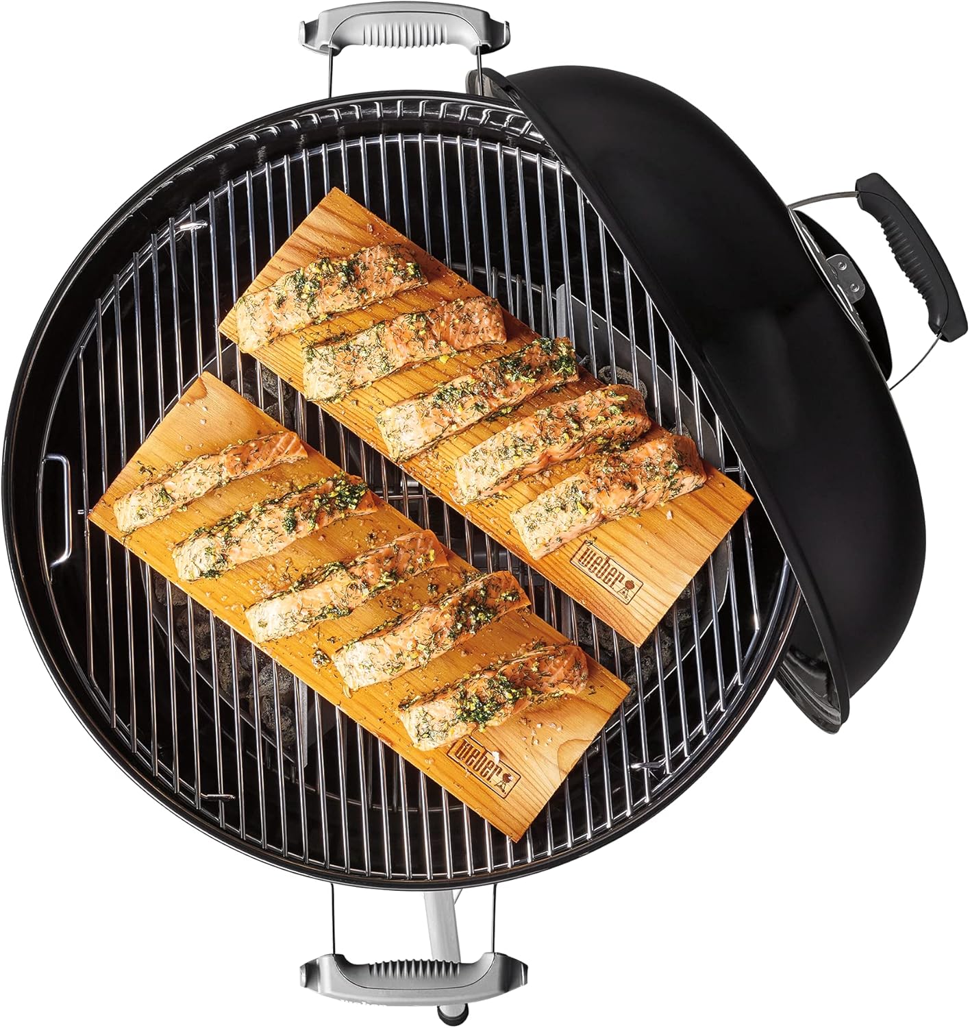 2026 2025 Weber Classic Kettle 57 cm – Barbecue à Charbon, Grille Acier Triple Couche, Édition Limitée