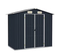 2026 Abris de Jardin Gris Mtal 205 x 183 x 129 cm -